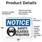 Signmission 12 in Height, 18 in Width, Vinyl Decal, Rectangle OS-2PACK-NS-D-1218-L-18184 - alternate 5